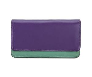 Mywalit Portafoglio Vera Pelle 17 cm viola