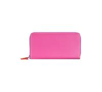 Mywalit Portafoglio grande in pelle con doppia zip 18 cm sangria multi (375-75)