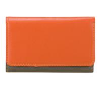 mywalit Portamonete 'Medium Tri-fold' grigio / cachi / arancione neon Donna mywalit XS-XL