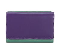 mywalit Portamonete 'Tri-fold' beige / verde / oliva / lilla scuro Donna mywalit One Size