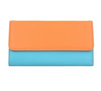 mywalit Portamonete 'Tri-fold' turchese / lilla neon / arancione / arancione neon Donna - Accessori - Portafogli e portachiavi - Portafogli mywalit One Size