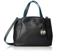 Mywalit Borsa Verona in pelle 22 cm black/pace (1960-4)