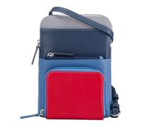 mywalit Borsa a tracolla 'Travel' blu / grigio / rosso sangue, Taglia One Size