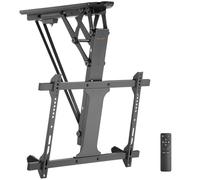 MYW HL41ML - Supporto a soffitto per TV, motorizzato, inclinabile, 32''- 70'',
