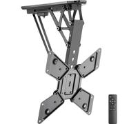 MYW HL40ML - Supporto a soffitto per TV, motorizzato, inclinabile, 23''- 55'',