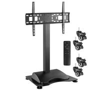 mywall HP62L - Supporto motorizzato regolabile in altezza per schermo piatto, con 4 ruote da 37" a 75" (94-190 cm), portata: 50 kg