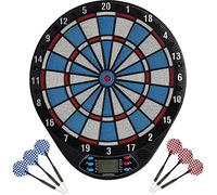 MYXJX Bersaglio per Freccette, Bersaglio elettronico for Freccette con Punta Morbida for Bambini, Set di Gioco Bersaglio for, for Schermo LCD for Il punteggio, 6 morbide