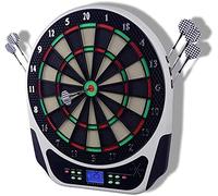 MYXJX Bersaglio per Freccette, Target Games Board Dart con 2 modalità di Alimentazione: Batteria e Cavo Alimentazione 18 Giochi 159 opzioni for società al Chiuso