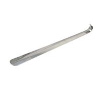 MYXJX corno da scarpe, Calzascarpe Calzascarpe in acciaio inox con manico lungo(Stainless Steel 68cm)