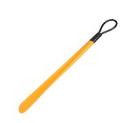 MYXJX corno da scarpe, Calzascarpe in PVC Calzascarpe con manico lungo(Yellow 62cm)