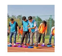 MYXJX Giochi di Team Building per Il Lavoro, Giochi di Lavoro Squadra: Pietre Fiume, Gioco Sportivo Scolastico for Bambini e Adulti, Fiume/Pietra Equilibrio