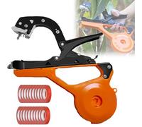 MYXJX legatrice per Piante, Attrezzo Portatile for Giardino e vigneto con 20 Rotoli di Filo Legatura, Diametro Massimo 50 mm, 2000 Legature/Ora