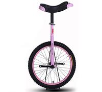 MYXJX Monociclo, Monociclo con Ruota da 16 Pollici for Bambini con Cerchio in Lega, Pneumatico Extra Spesso e Robusto Supporto for l'equilibrio, Ciclismo, Esercizi Fitness for Adulti(Purple)