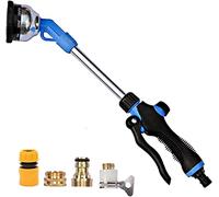 MYXJX Pistola a spruzzo per Tubi Flessibili, Idropulitrice ad Alta Pressione Spray a Nove funzioni for Pulizia a palo Lungo for Auto, Lance for Tubi da Giardino, Strumenti di irrigazione