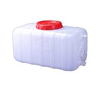 MYXJX Serbatoio dell'Acqua, Serbatoio d'Acqua in plastica da 45L/90L/150L, Contenitore for l'acqua di Grande capacità con Coperchio e distributore Acqua del Rubinetto(90L)