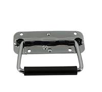 MYXJX Tirador, impugnatura a molla, montaggio superficiale in metallo, manico in gomma per flight, armadio, valigetta in alluminio