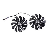 Myya 2pcs / Set 95mm FDC10U12S9-C RX5700 XT GPU Fan per XFX RX 5600 5700 XT Raw II Scheda Grafica Ventola di Raffreddamento