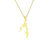 MYYCYCV Ciondolo collana Tamil Elam ciondolo collana moda ciondolo accessori per uomo e donna regalo