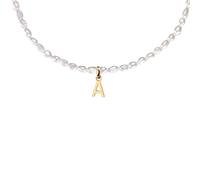 MYYCYCV Collana con ciondolo a forma di lettera alla moda e versatile, collana da donna con iniziale regalo, Altro