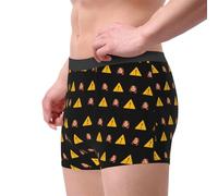 MYZQIFF Culotte Photo Personnalisée pour La Saint - Valentin, Cadeau Sous - vêtements Fun Boxer Personnalisé pour Homme