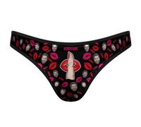 MYZQIFF Personalizzato G-String Thongs Viso Personalizzato Biancheria Intima delle Donne Brief Panties con Foto San Valentino