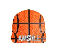 MYZQIFF Regalo a Tema di Cappello da Basket Personalizzato, Nome Personalizzato Cappello da Basket Sportivo per Lui Uomini Donne