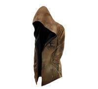 MYZTTZR Cardigan da Uomo con Cappuccio Viking 3D Tattoo Print Fenrir Wolf Celtic Knot Retro Fashion Valhalla Medieval,Yggdrasil,XL