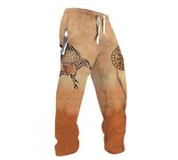 MYZTTZR Vichingo 3D Uomo Pantaloni Mitologia Nordica Tatuaggio Fenrir Retro personalità Sport Tempo Libero Valhalla Regalo,Norse Mythology,3XL