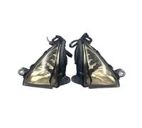 Myzzo Indicatori di direzione per motociclette Indicatore di direzione anteriore per indicatore segnale ZX6R ZX10R Z750 Z1000 per Ninja 650R ER6N ER6F Accessori per moto Lampeggiante(Smoke)