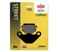 Mz (Muz) Pantera Nera 660 2000-2006 SBS Sinterizzato Post. Pastiglia Freno 684HF