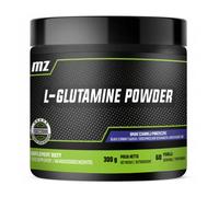 MZ-STORE L-Glutammina 300 g - Polvere - Ribes Nero - con Vitamina B6