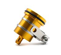 MZ-STORE Motociclo Universale Coperchio Olio Freni Anteriori e Posteriore Serbatoio del Liquido del Freno per CB400 CBR600RR CBR1000RR CB650F CB1000R Benelli BN600 BN302 TNT300 TNT600 (Oro)