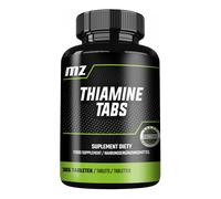 MZ-STORE Tiamina 100 mg - Vitamina B1, Energia, Nervi, Concentrazione - 365 cpr