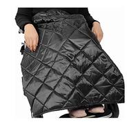 MZBDYYF Coperta invernale spessa per sedia a rotelle, calda, impermeabile, indossabile, con maniche e tasca, per adulti, coperta per gambe per sedia a rotelle per anziani