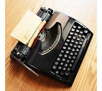 MZBDYYF Modello di macchina da scrivere vintage retrò, macchina da scrivere manuale tradizionale vecchio stile, per prendere appunti, lettere