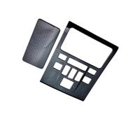 MZEER Adesivo Per Pannello Paralume Readlamp Per Toyota Per Alphard Per Vellfire Serie 40 2023-2024 Interruttore Luce Lettura Anteriore(Carbon fiber stripes)