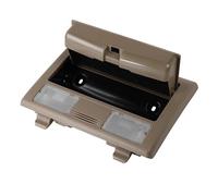 MZEER Custodia Occhiali Luce Lettura Console Da Tetto Beige 81260-0K020-E1 Per Toyota Per Hilux Per Fortuner 2005-2015 812600K020 Plafoniera