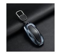 MZEER Guscio Chiave Custodia Protettiva Custodia Chiave per Tesla per Model S per Model 3 per Model X per Model Y Custodia per Chiave Auto con Cintura Lega Alluminio Auto Key Cover(Light Blue 3)
