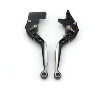 MZEER Leva Freno Frizione Estensibile Pieghevole CNC Per Moto Per Keeway RKF 125 2019 2020 2021 2022 2023 RKF125 MANIGLIE LEVE(Gray)