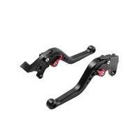 MZEER Leva Frizione Freno Corta 6 Marce Comandi Anteriori Regolabili Per Aprilia Per Tuareg 660 2021-2024 Accessori Per Moto(Black)