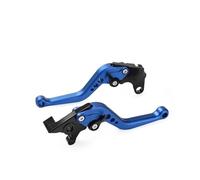 MZEER Leva Frizione Freno Corta 6 Marce Comandi Anteriori Regolabili Per Aprilia Per Tuareg 660 2021-2024 Accessori Per Moto(Blue)