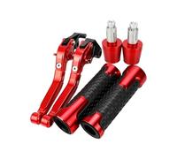 MZEER Leve Freno Frizione Manopole Manubrio Estremità Per APRILIA RS50 2000 1999-2005 Moto Regolabile(See the figure2)