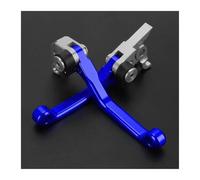 MZEER Leve Freno Frizione Pivot Per Moto Da Cross Dirt Bike CNC PER YAMAHA XG250 Per TRICKER 2004-2010 CNC(Blue)