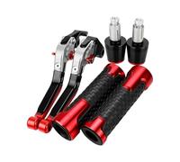 MZEER Leve Freno Frizione Regolabili Per Motocicletta Manopole Manubrio Estremità Per APRILIA RS50 2000 1999-2005(See the figure12)