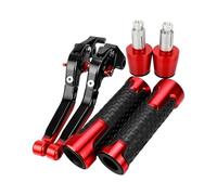 MZEER Leve Freno Frizione Regolabili Per Motocicletta Manopole Manubrio Estremità Per APRILIA RS50 2000 1999-2005(See the figure6)