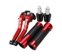 MZEER Leve Freno Frizione Regolabili Per Motocicletta Manopole Manubrio Estremità Per APRILIA RS50 2000 1999-2005(See the figure4)