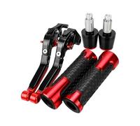MZEER Leve Freno Frizione Regolabili Per Motocicletta Manopole Manubrio Estremità Per APRILIA RS50 2000 1999-2005(See the figure5)