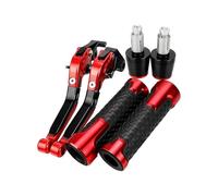 MZEER Leve Freno Frizione Regolabili Per Motocicletta Manopole Manubrio Estremità Per APRILIA RS50 2000 1999-2005(See the figure3)