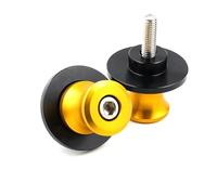 MZEER Nottolini Cavalletto Moto per Y&amaha XSR 700 900 XSR155 XSR700 XSR900 2015-2023 6MM Alluminio Moto Forcellone Bobine Slider Stand Viti Forcellone Cavalletto(Oro)