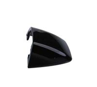 MZEER Per A6 A7 C7 2012-2018 Automobile Door Cover Maniglia Esterna Buco Della Serratura Piccola Copertura Accessori Auto 4H1837879(Black,Without hole)